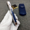 Vertu sliver xanh navy